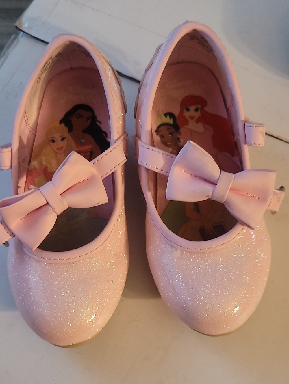 Pink Disney Priness Toddler Heels